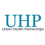 A logo of urban health partnerships