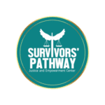 A green circle with the words survivors ' pathway in white.