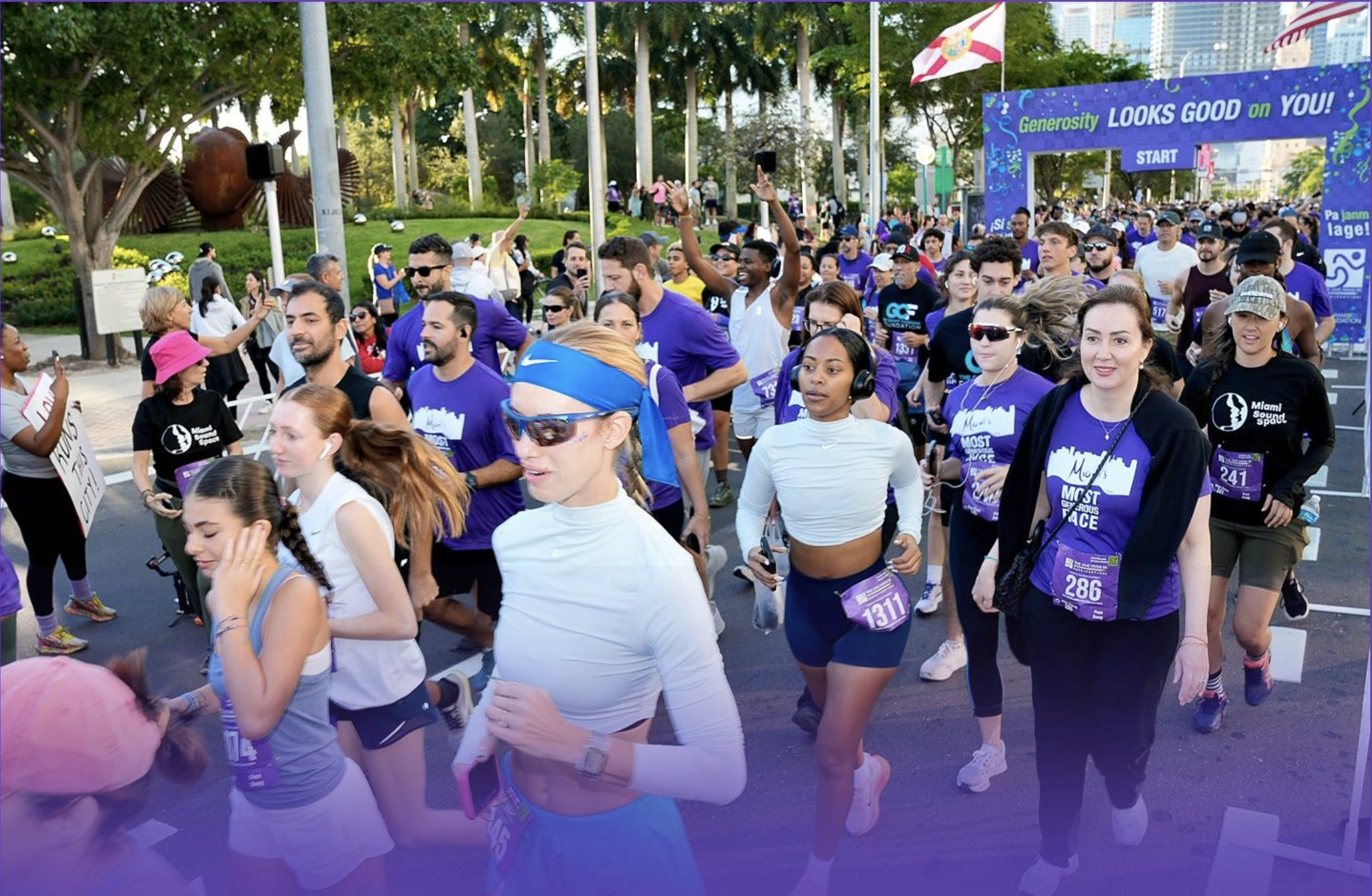 Give Miami Day Run Photo Group